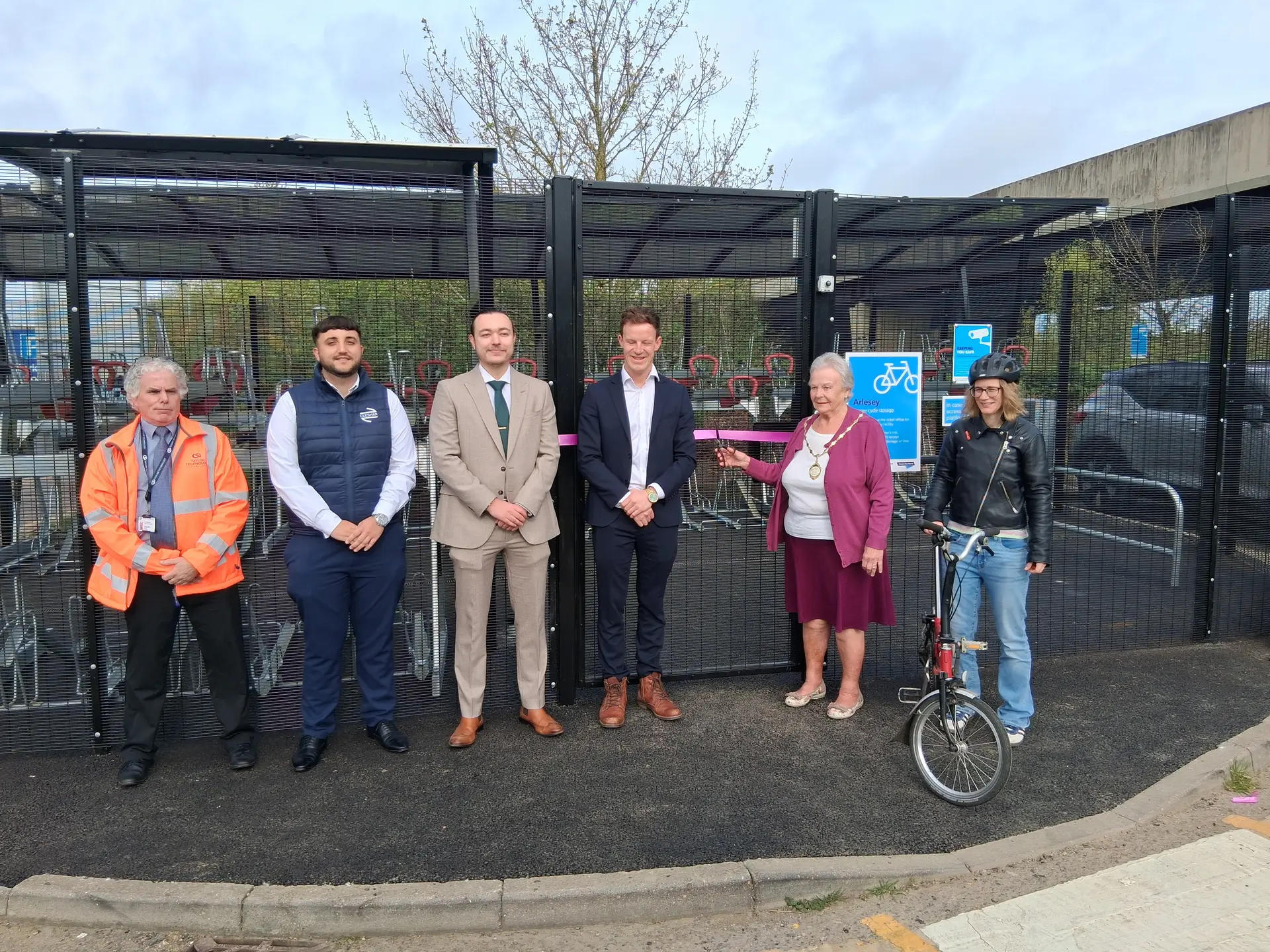 Cleshar and Arlesey cycle hub