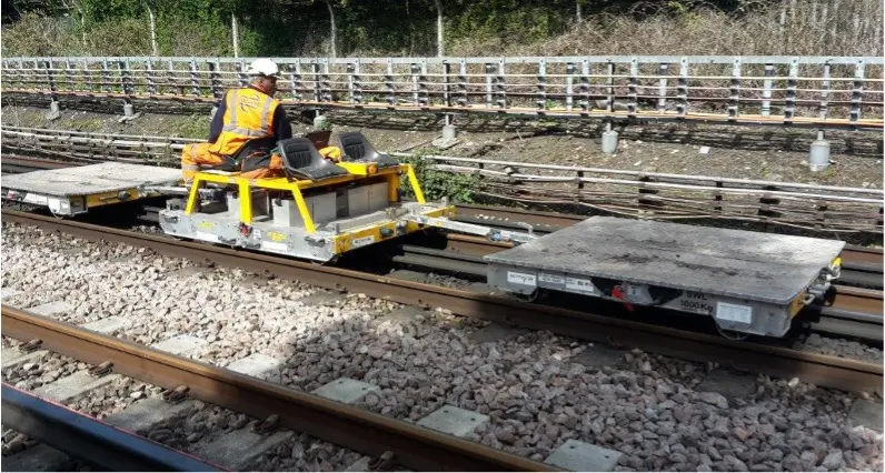 Motorised Track Trolley